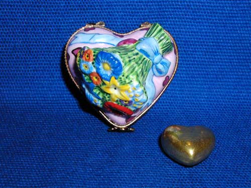 HEART W/BOUQUET